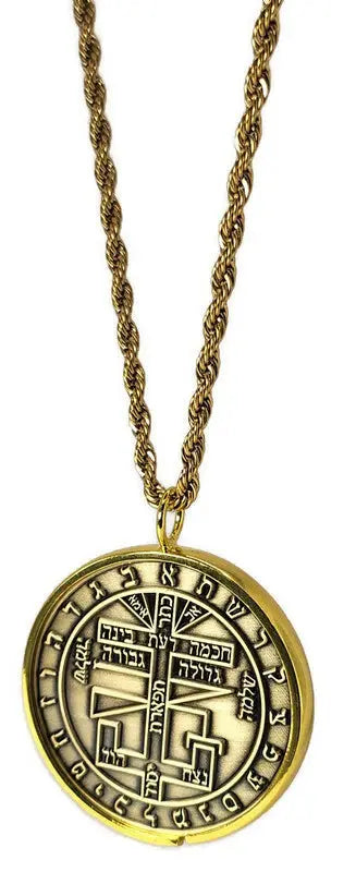 Mystical Figure Of Solomon 72 names of God 1FitAll bezel Necklace.
