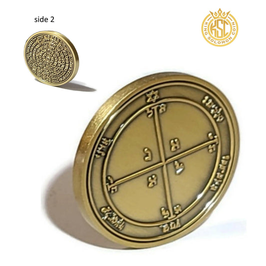 Fourth Pentacle of Mars 72 names of God.