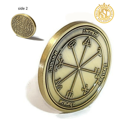 Third Pentacle of Saturn 72 names of God.