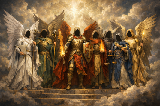The Seven Archangels in celestial harmony