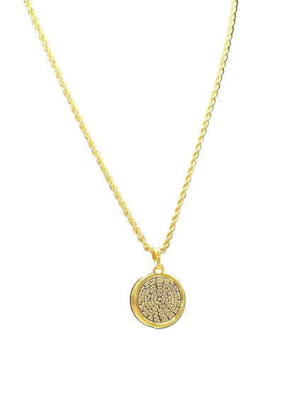 72 Names of God Adjustable Necklace for King Solomon Coin Snap Seal Charms King Solomon Coin