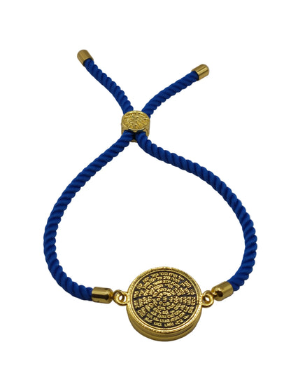 72 Names of God Adjustable Bracelet for King Solomon Coin Snap Seal Charms King Solomon Coin
