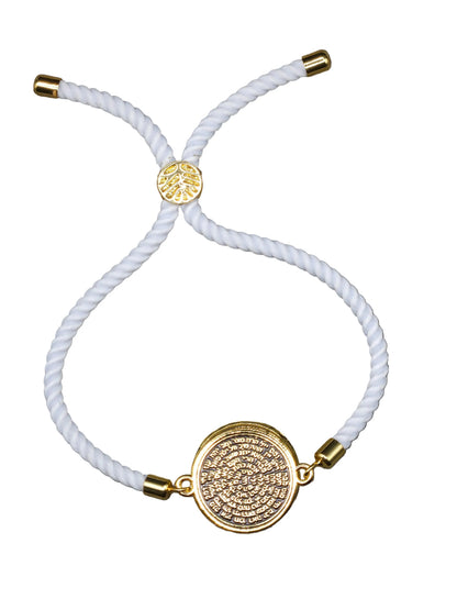 72 Names of God Adjustable Bracelet for King Solomon Coin Snap Seal Charms King Solomon Coin