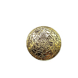 Seven Archangels Gold snap with intricate designs