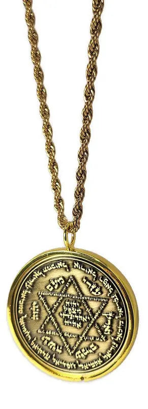 The Kabbalah Talisman 72 names of God 1FitAll bezel Necklace.