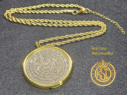 King Solomon Coin 1FitAll Bezel Necklace.