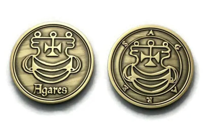AGARES Agreas Aguares demon sigil Ars Goetia.