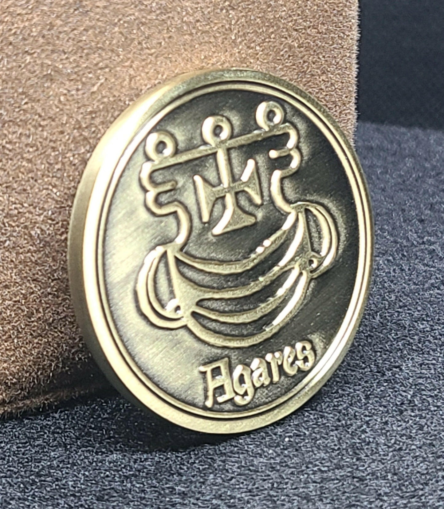 AGARES Agreas Aguares demon sigil Ars Goetia.