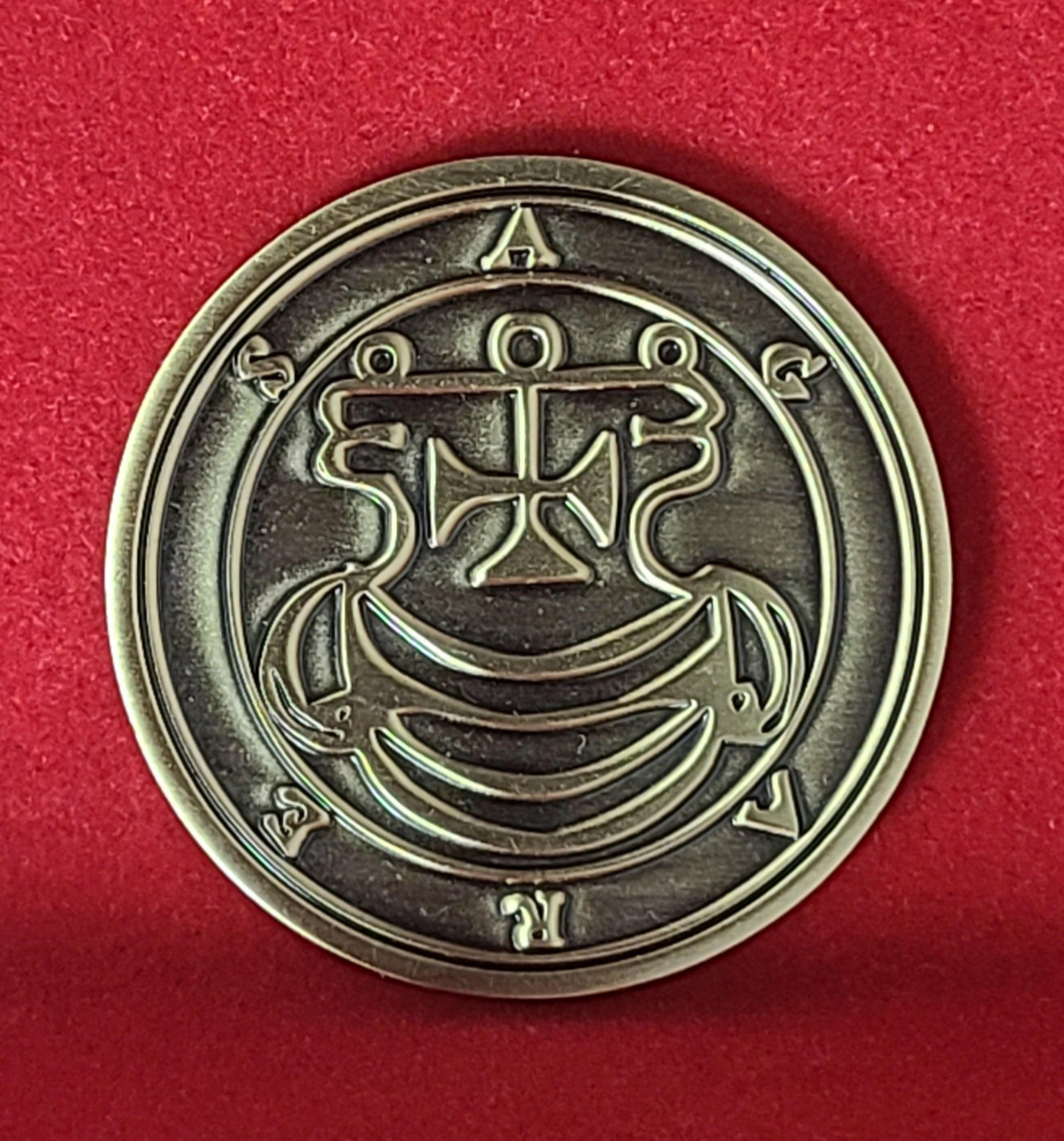 AGARES Agreas Aguares demon sigil Ars Goetia.