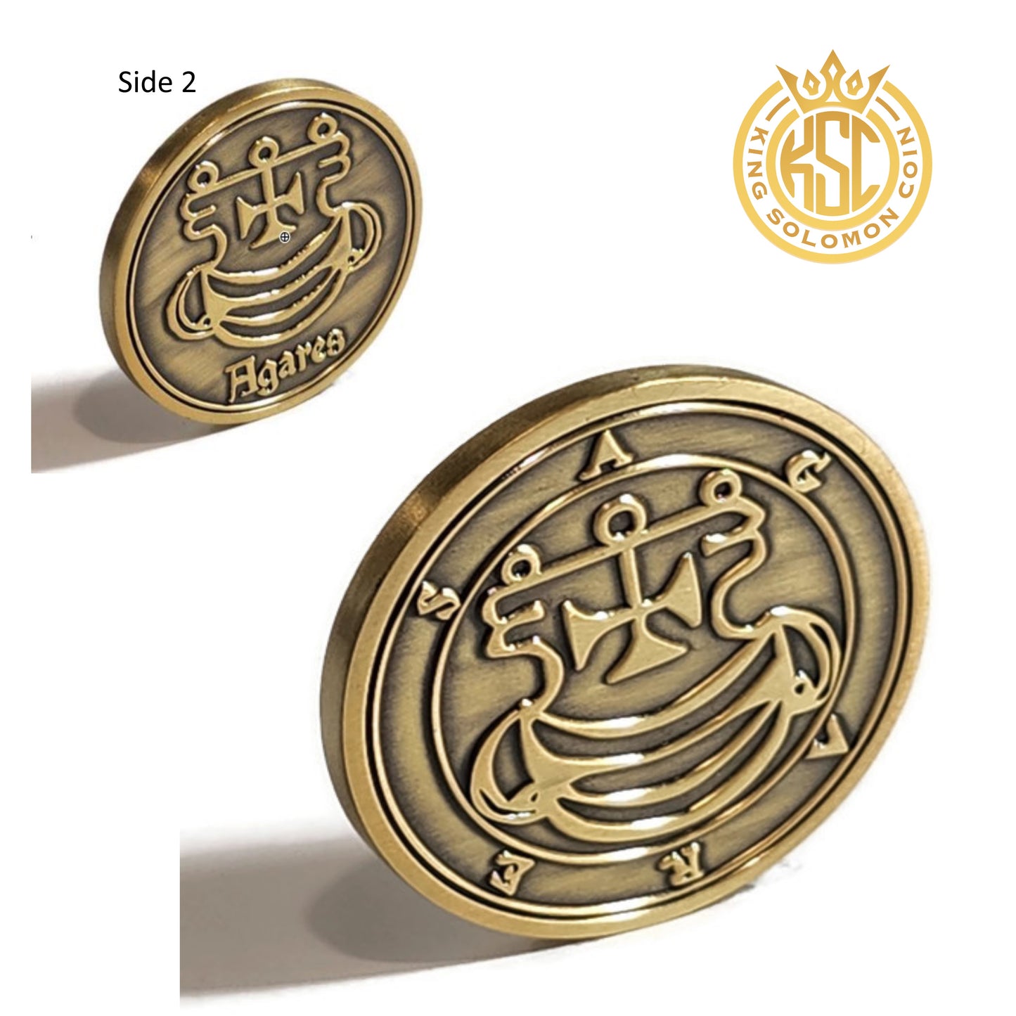 AGARES Agreas Aguares demon sigil Ars Goetia.