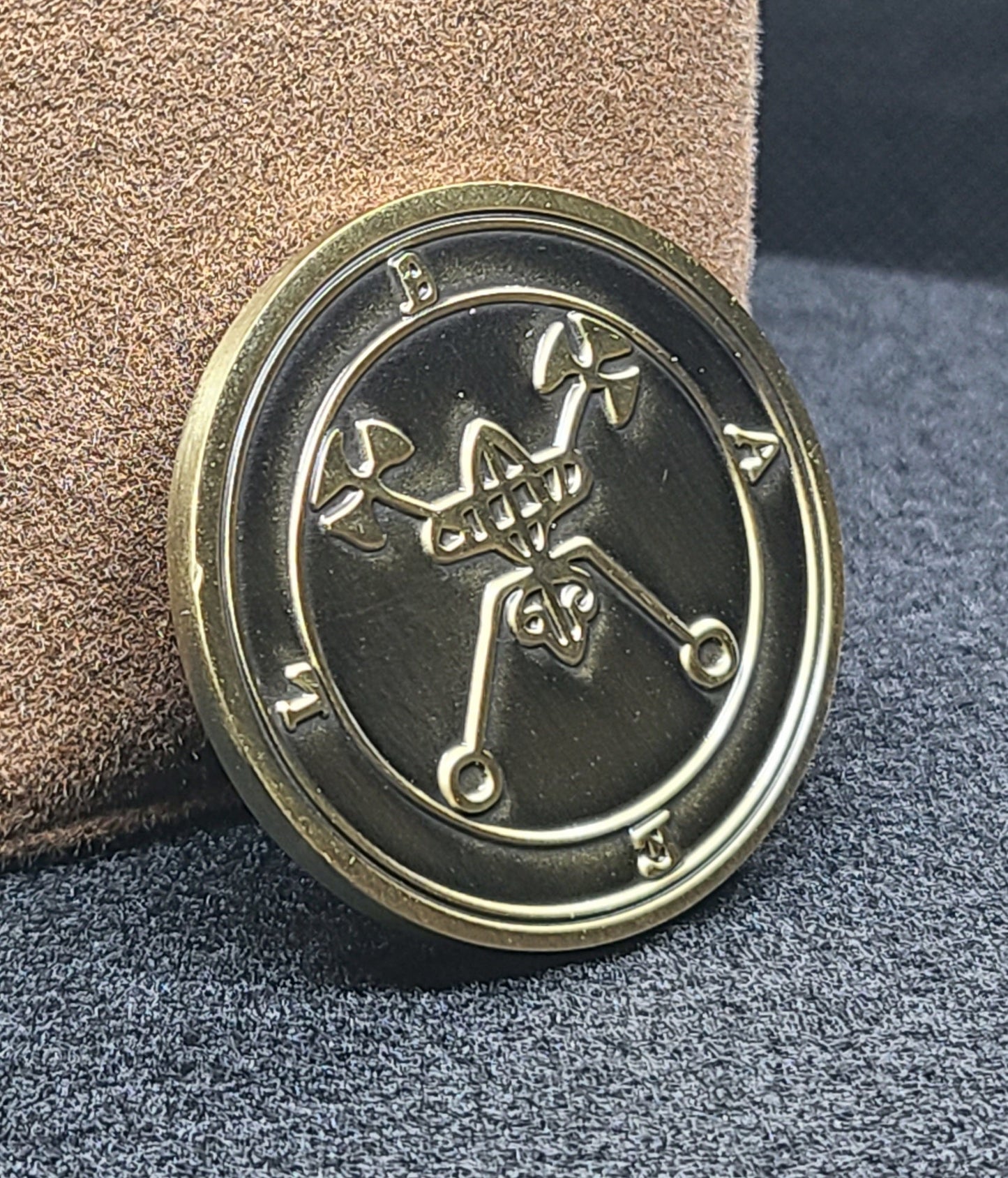 BAEL Baalzebub Beelzebub demon sigil Ars Goetia + 1FitAll bezel Necklace.