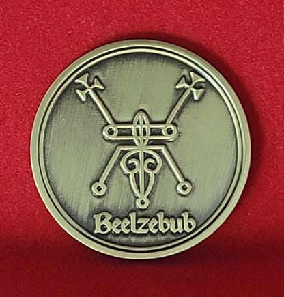 BAEL Baalzebub Beelzebub demon sigil Ars Goetia.