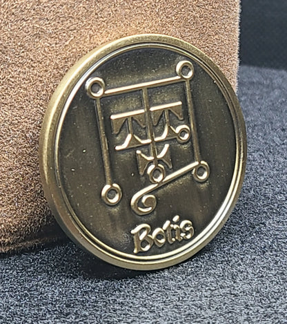 BOTIS demon sigil Ars Goetia 1FitAll bezel Necklace.