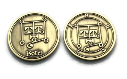 BOTIS demon sigil Ars Goetia 1FitAll bezel Necklace.