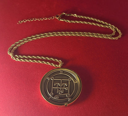 BOTIS demon sigil Ars Goetia 1FitAll bezel Necklace.