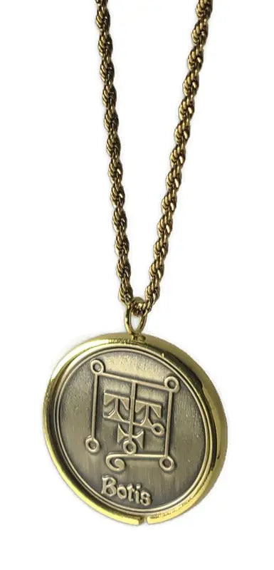 BOTIS demon sigil Ars Goetia 1FitAll bezel Necklace.