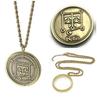 Botis Sigil Necklace – Ars Goetia Seal, Solomonic Talisman