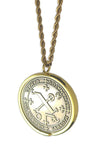 The seal of Archangel Camael  + 72 names of God + 1FitAll bezel Necklace