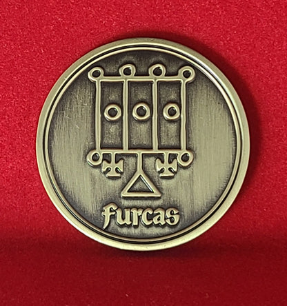 FURCAS demon sigil Ars Goetia 1FitAll bezel Necklace.