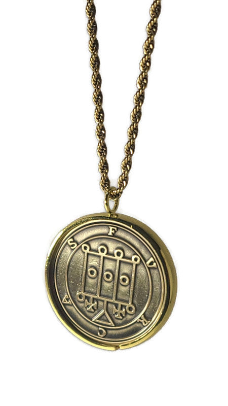 FURCAS demon sigil Ars Goetia 1FitAll bezel Necklace.