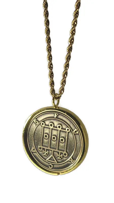 FURCAS demon sigil Ars Goetia 1FitAll bezel Necklace.