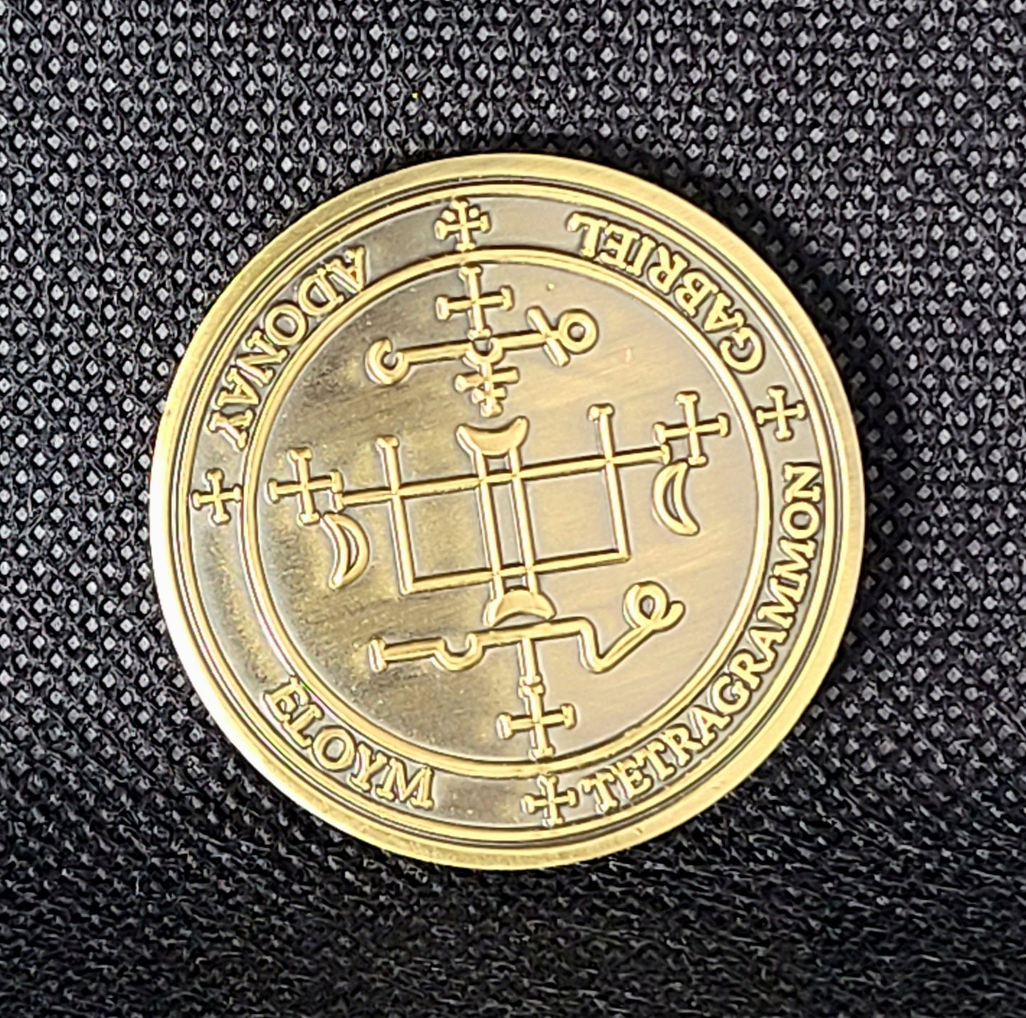 The seal of Archangel Gabriel 72 names of God 1FitAll bezel Necklace.