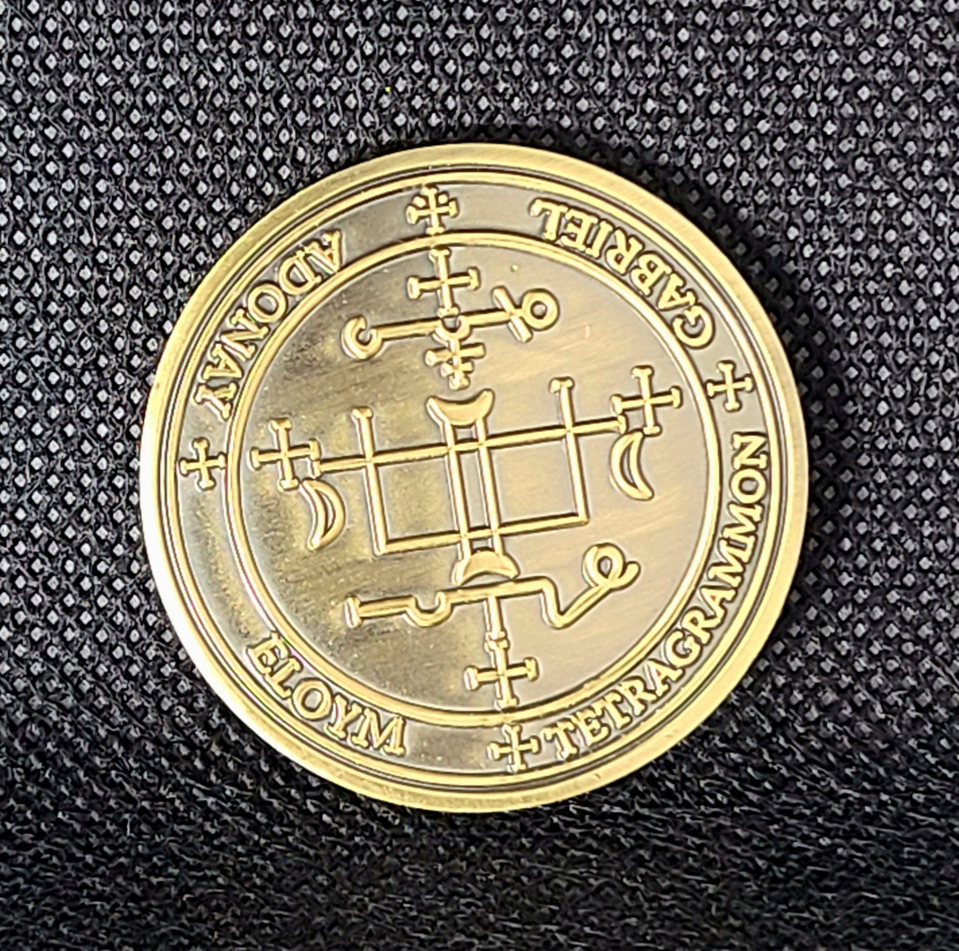 The seal of Archangel Gabriel 72 names of God 1FitAll bezel Necklace.