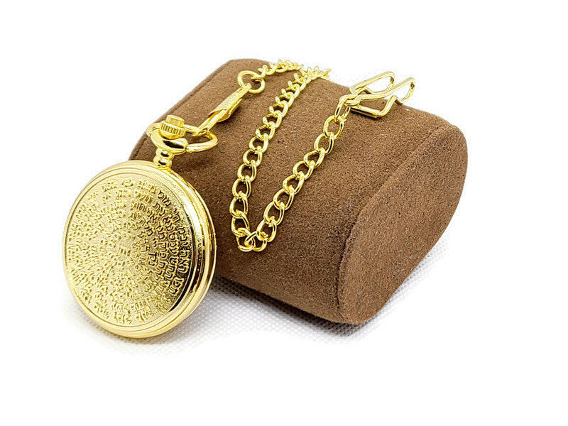 Our Father Prayer72 names of God Pocket Watch.