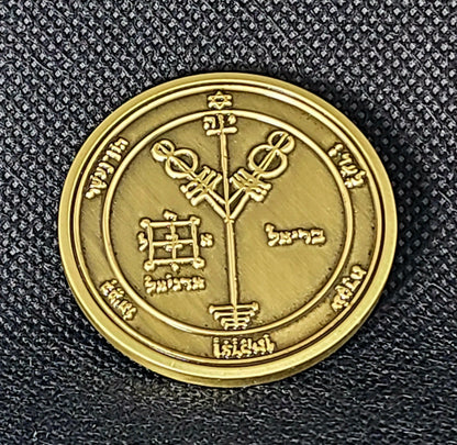 Fourth Pentacle of Jupiter 72 names of God.
