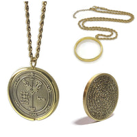 Fourth Pentacle of Jupiter Necklace – Solomonic Seal, 72 Names of God