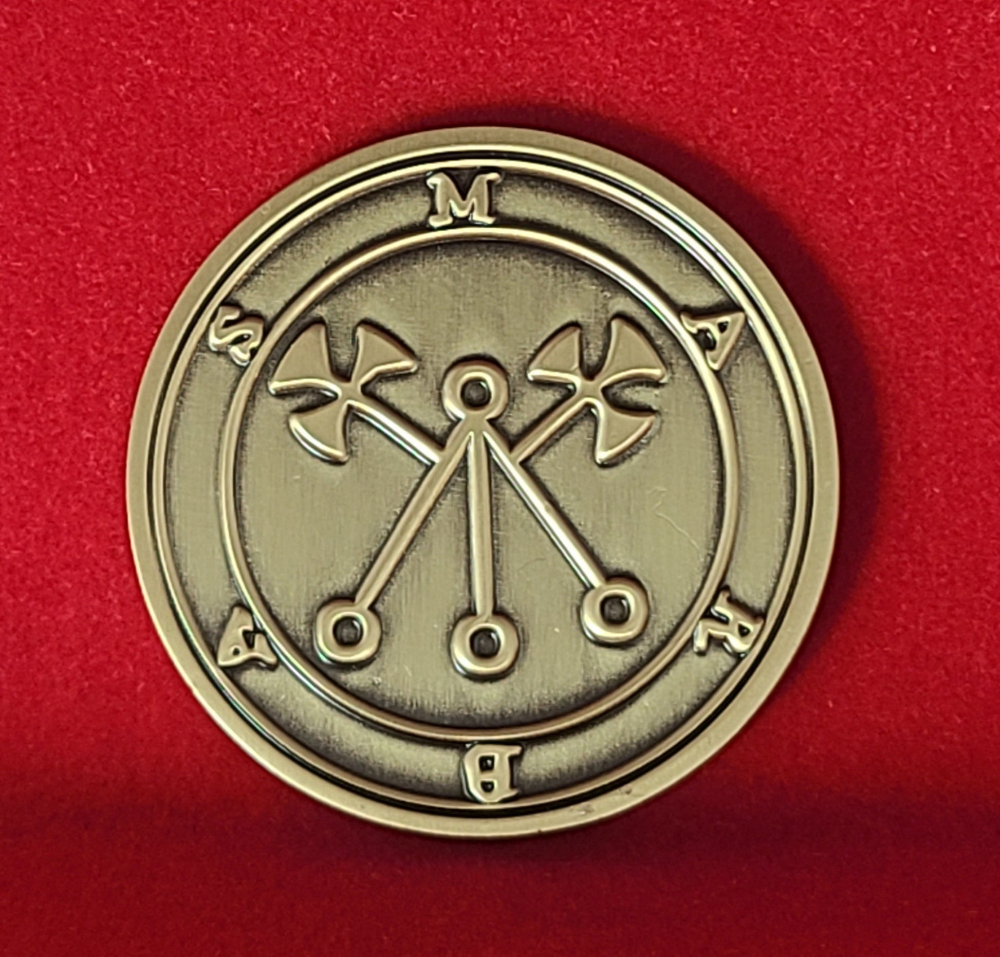 MARBAS Margas Barbas demon sigil Ars Goetia + 1FitAll bezel Necklace.