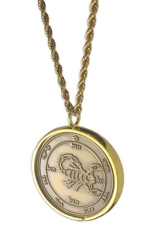 Fifth Pentacle of Mars 72 names of God 1FitAll bezel Necklace.