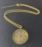 Sixth Pentacle of Mars + 72 names of God + 1FitAll bezel Necklace