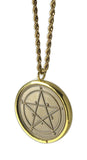 First Pentacle of Mercury + 72 names of God + 1FitAll bezel Necklace
