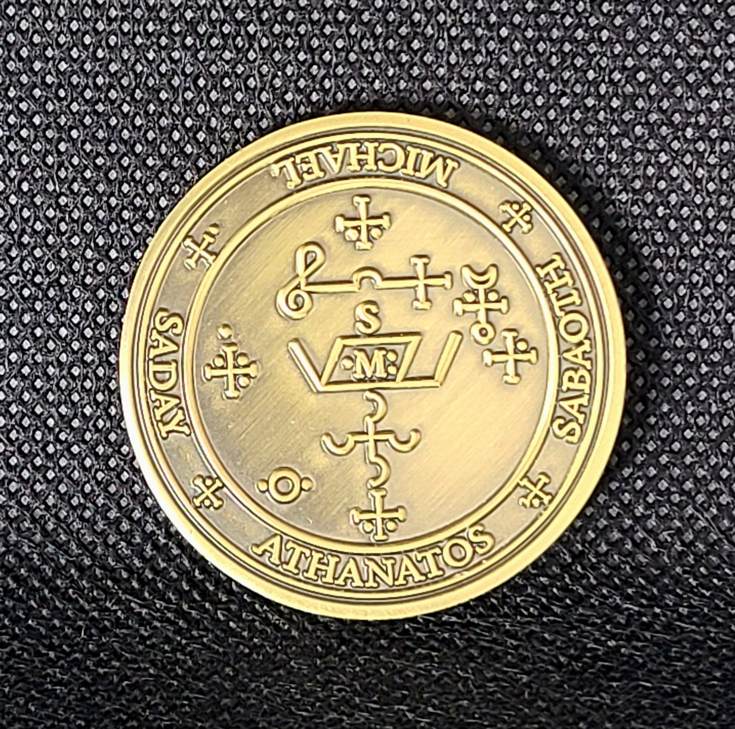 The seal of Archangel Michael 72 names of God 1FitAll bezel Necklace.