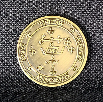 The seal of Archangel Michael 72 names of God 1FitAll bezel Necklace.