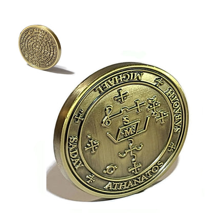 The seal of Archangel Michael 72 names of God 1FitAll bezel Necklace.