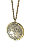 The seal of Archangel Michael  + 72 names of God + 1FitAll bezel Necklace