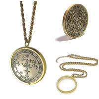 Archangel Michael Necklace – Kabbalah Angel Seal, 72 Names of God