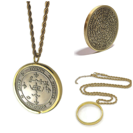 The seal of Archangel Michael 72 names of God 1FitAll bezel Necklace.