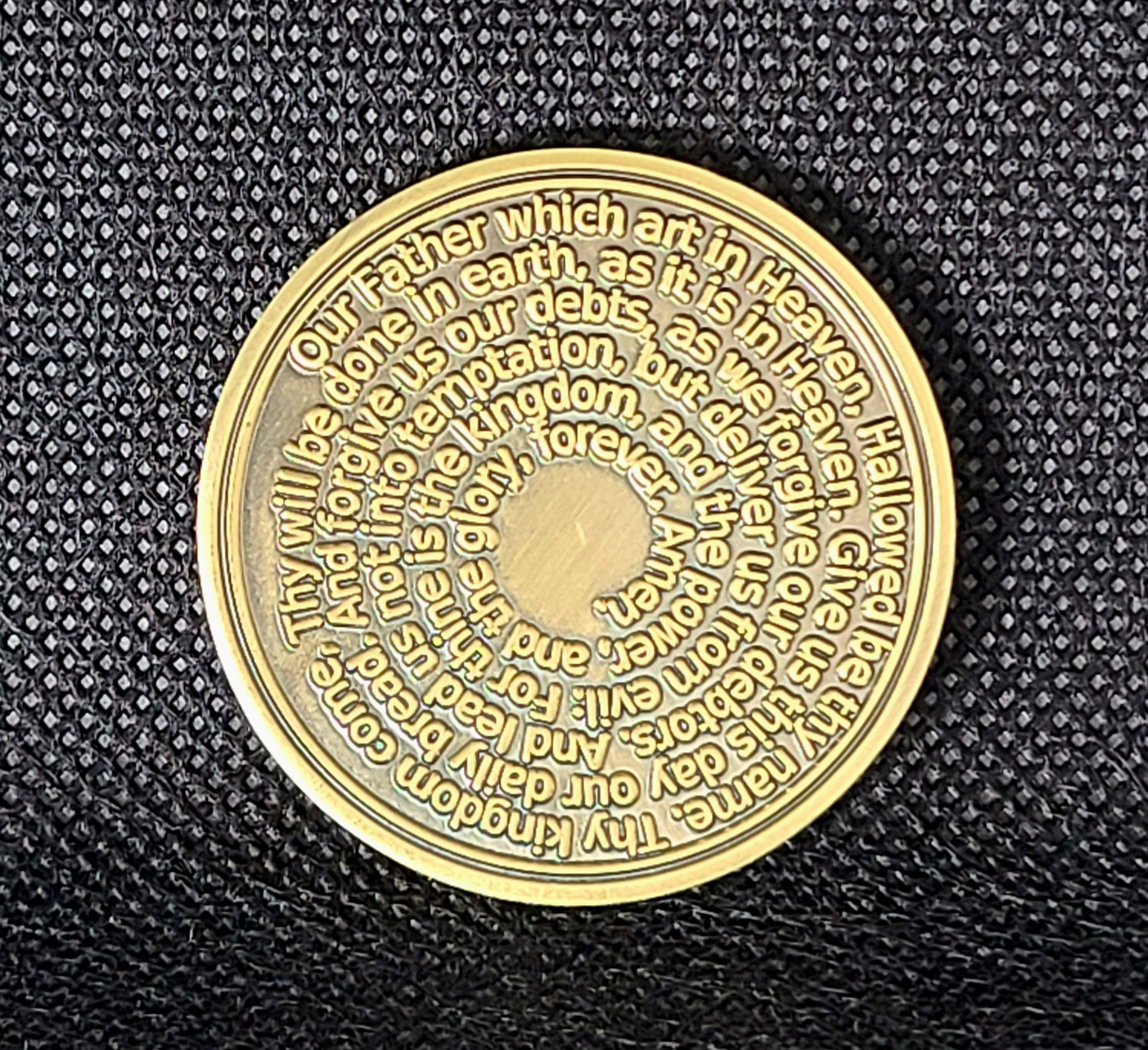 Our father prayer 72 names of God 1FitAll bezel Necklace.