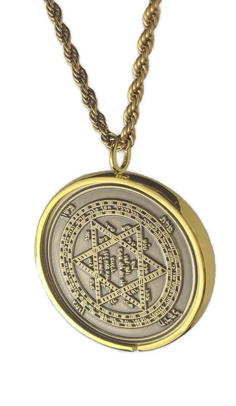 Sefer Raziel Hamalach 72 names of God 1FitAll bezel Necklace.