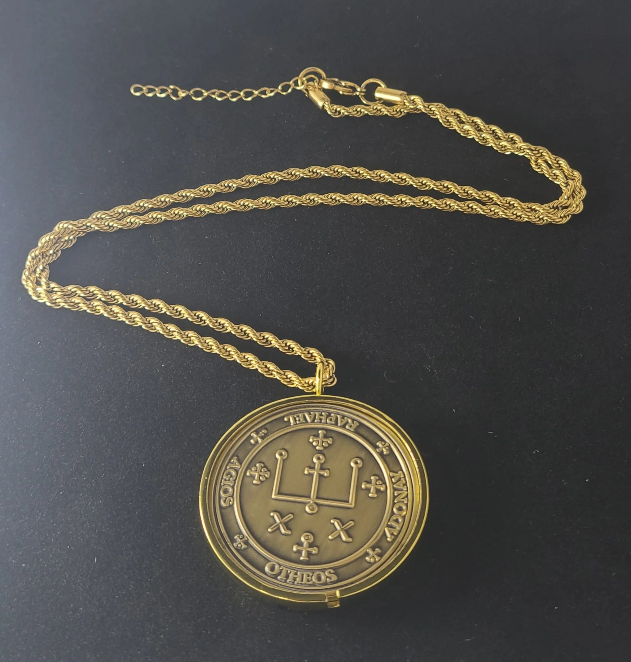 Archangel Raphael Pendant Necklace