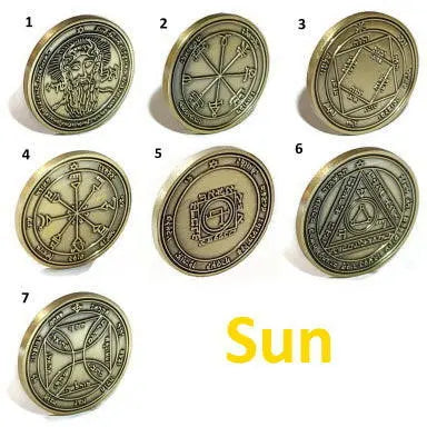 King Solomon 44 Pentacles 1FitAll Necklace.