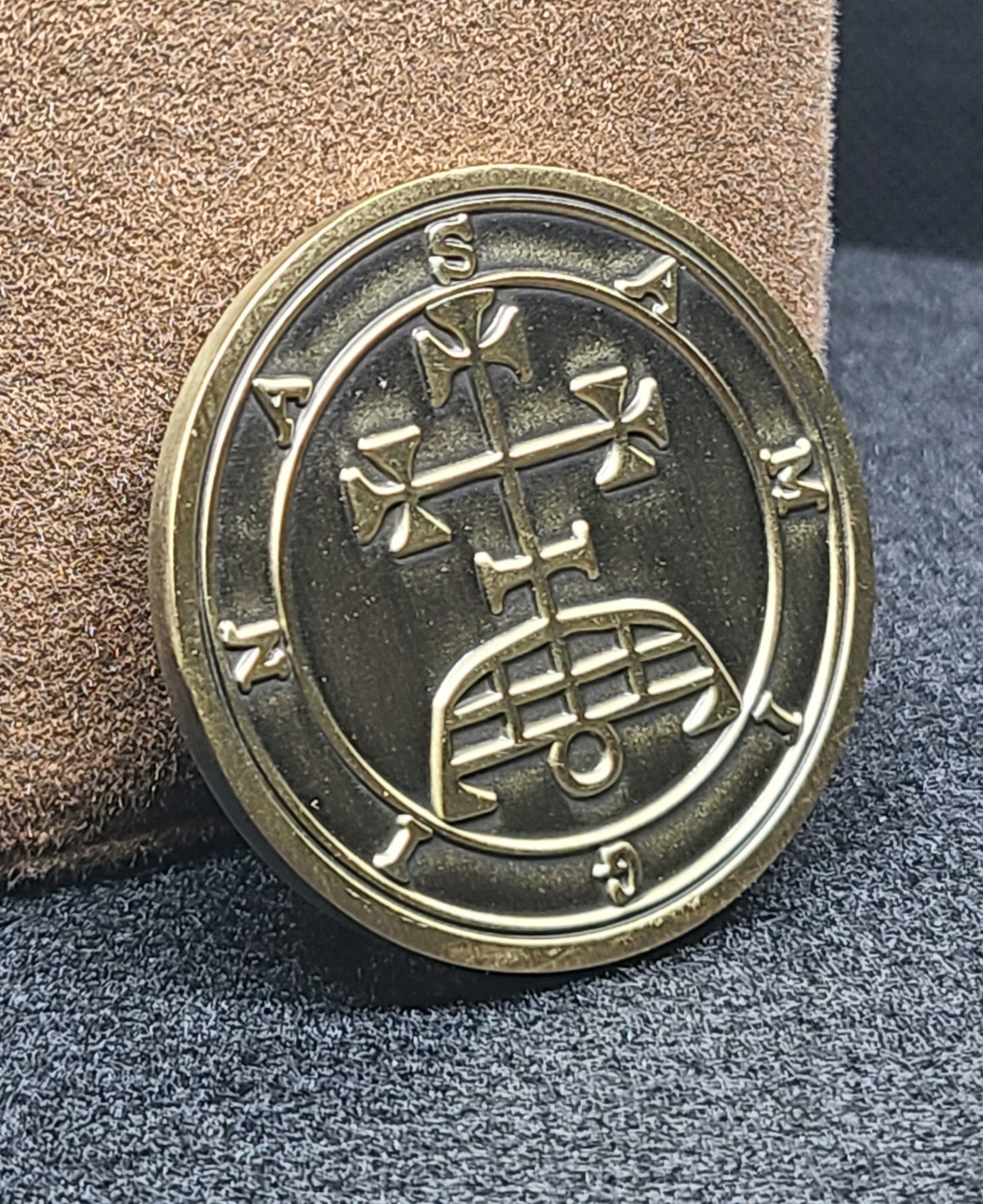 SAMIGINA Gamigin Gamygyn demon sigil Ars Goetia + 1FitAll bezel Necklace.