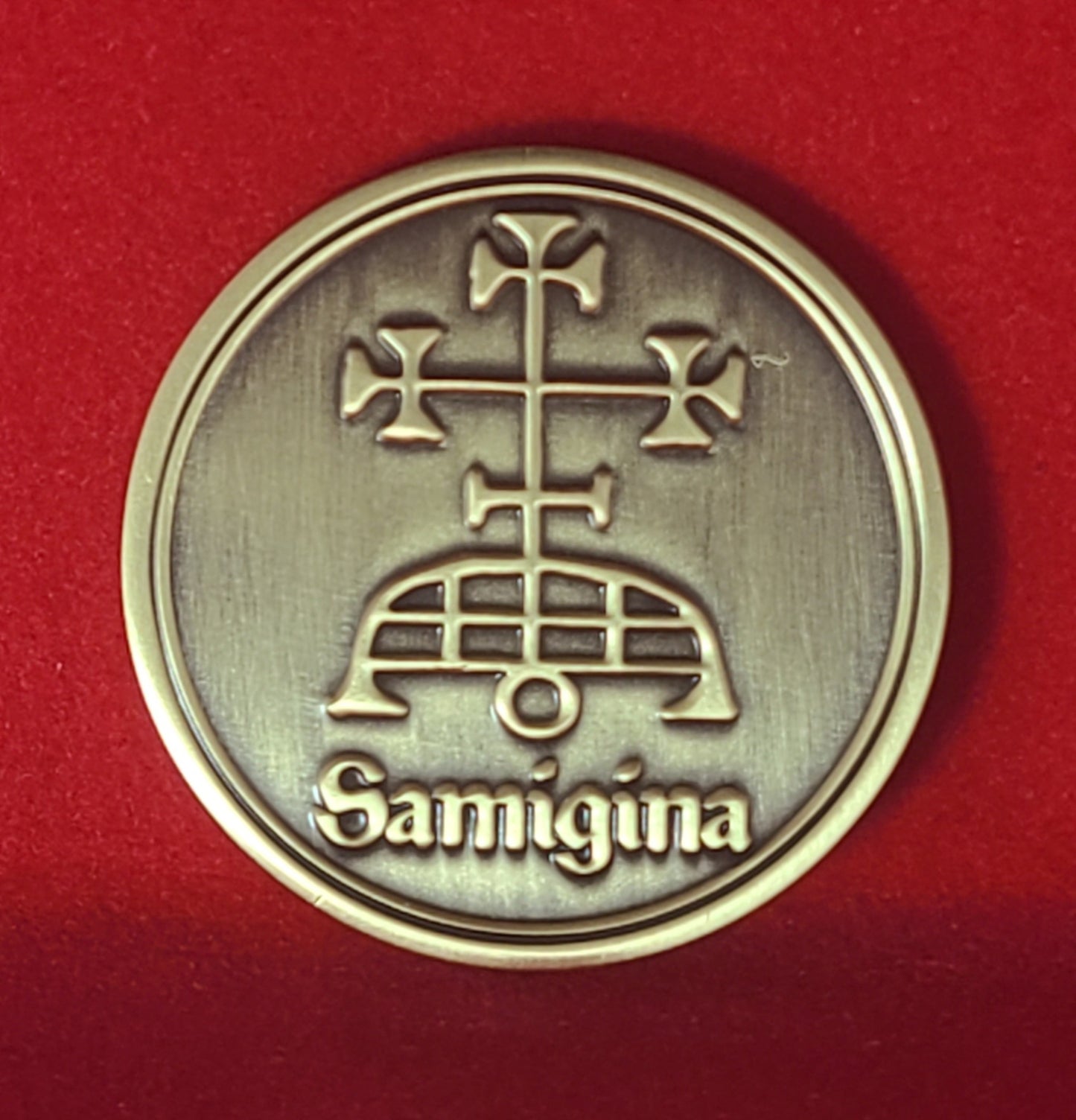 SAMIGINA Gamigin Gamygyn demon sigil Ars Goetia + 1FitAll bezel Necklace.