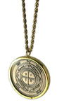 Fifth Pentacle of Saturn + 72 names of God + 1FitAll bezel Necklace