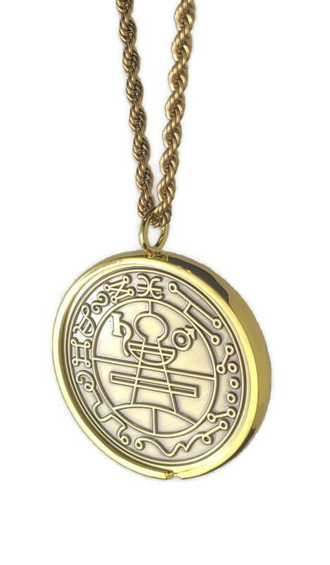 Secret Seal Of Solomon 72 names of God 1FitAll bezel Necklace.