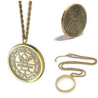 Secret Seal of Solomon Necklace – Solomonic Seal, 72 Names of God