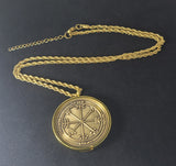 Second Pentacle of the Sun + 72 names of God + 1FitAll bezel Necklace